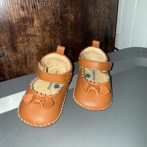 Lucky Brand Tan Baby Walker Shoes